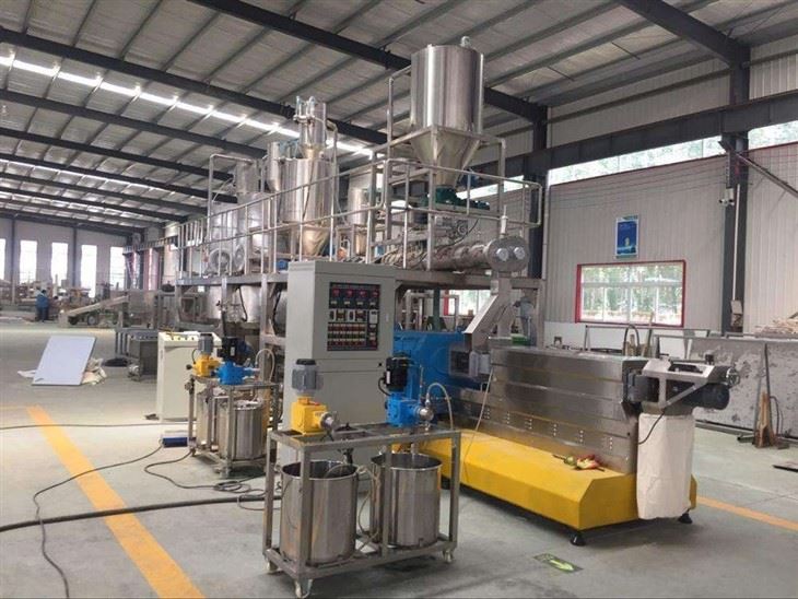 1ton Pet Dog Cat Food Feed Extruder Processing Plant