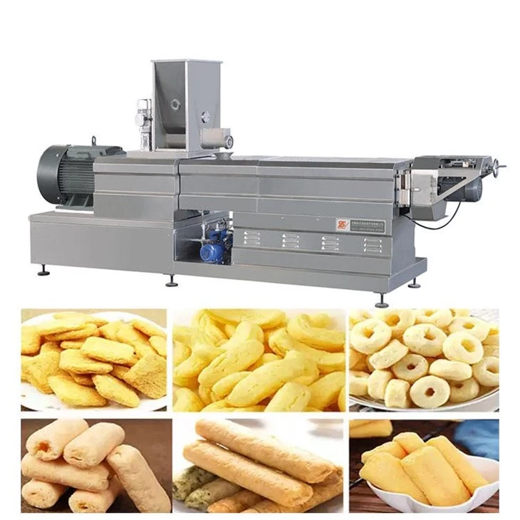 Core Filling Puff Snack Processing Line