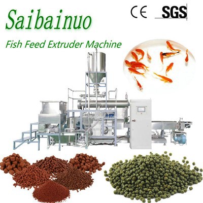 Lini Produksi Ekstruder Mesin Pelet Pakan Ikan
